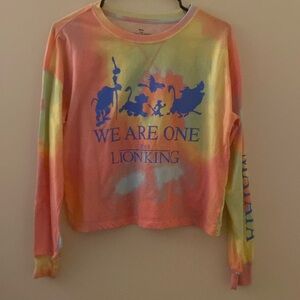 Fun Disney Lion long long sleeve tee